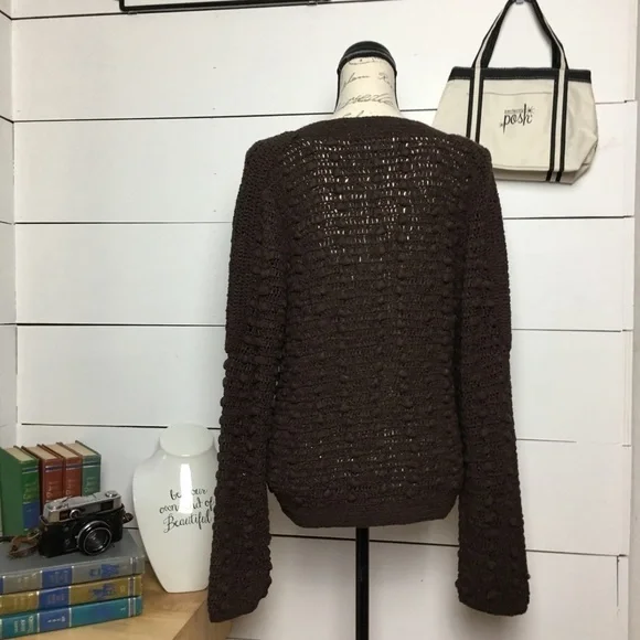 Vintage Lisa International button down Cardigan Sweater - Picture 9 of 9